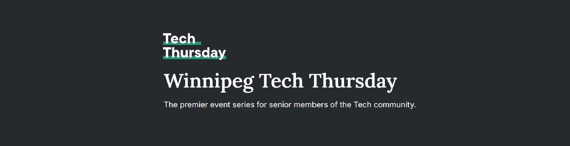 Winnipeg Tech Thursday
