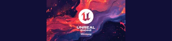 Unreal Engine Meetup Winnipeg banner.