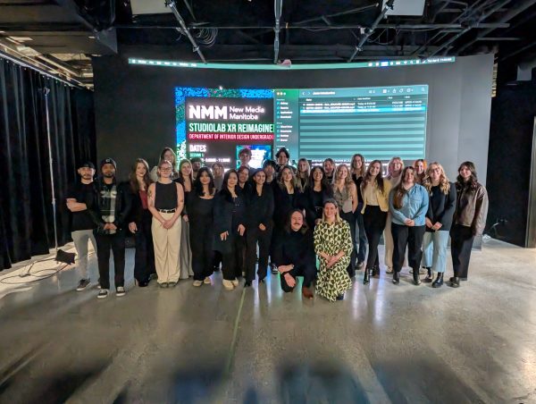 University of Manitoba Interior Design students at StudioLab xR