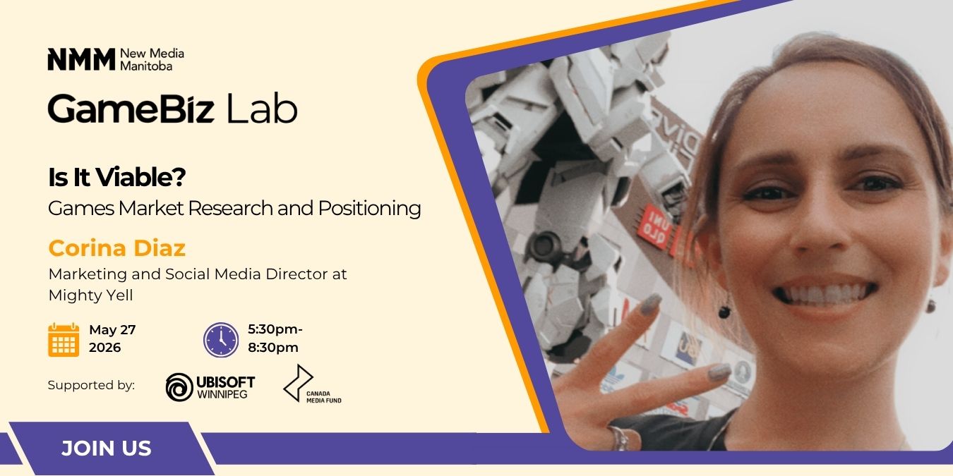 See event page for more information on this GameBiz Lab event.